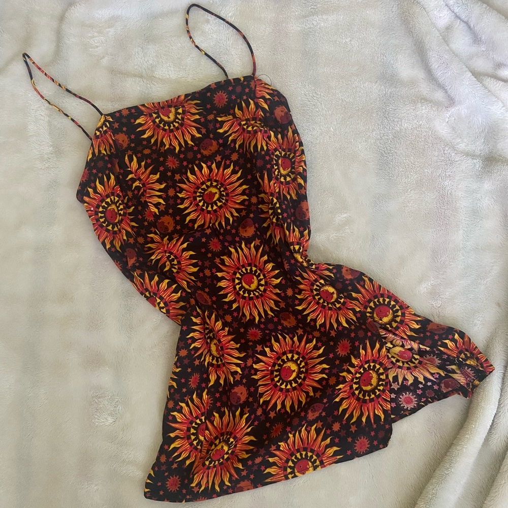 Sun Moon MotelRocks Princess Polly Mini Slip Dress